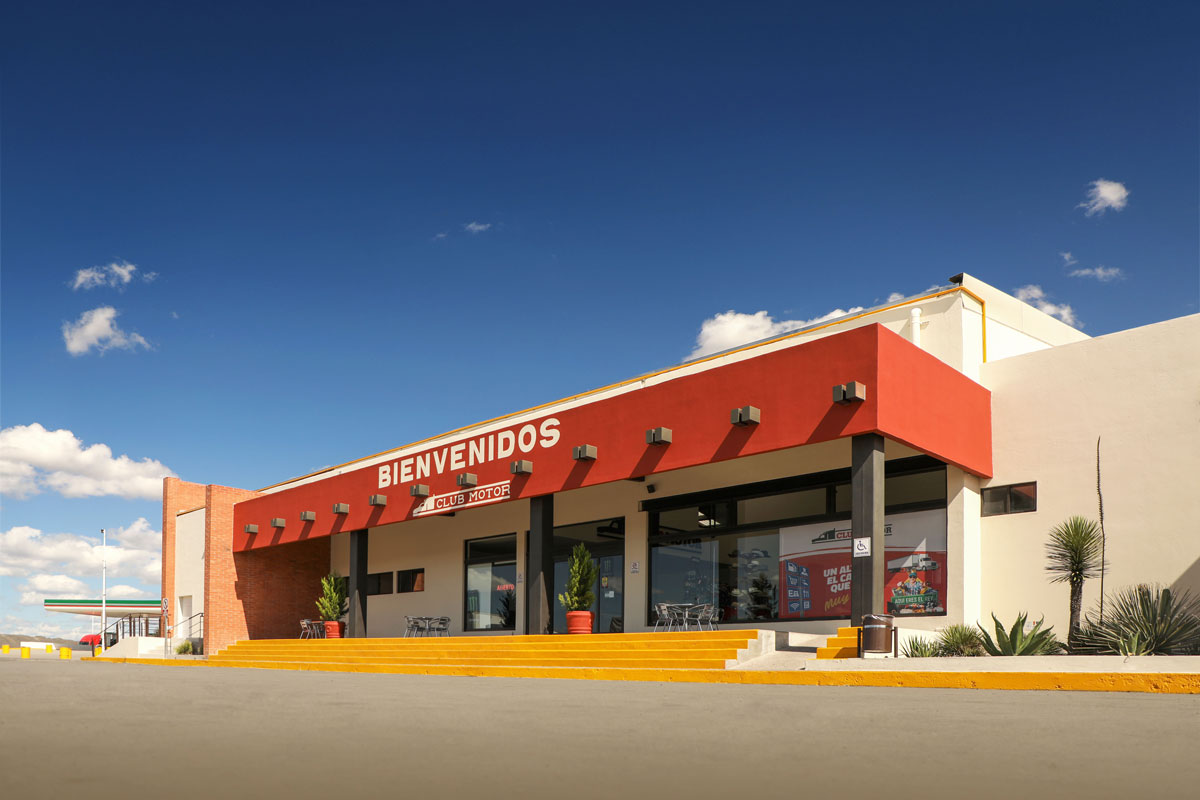 Fachada Club Motor - Parador el Potosino